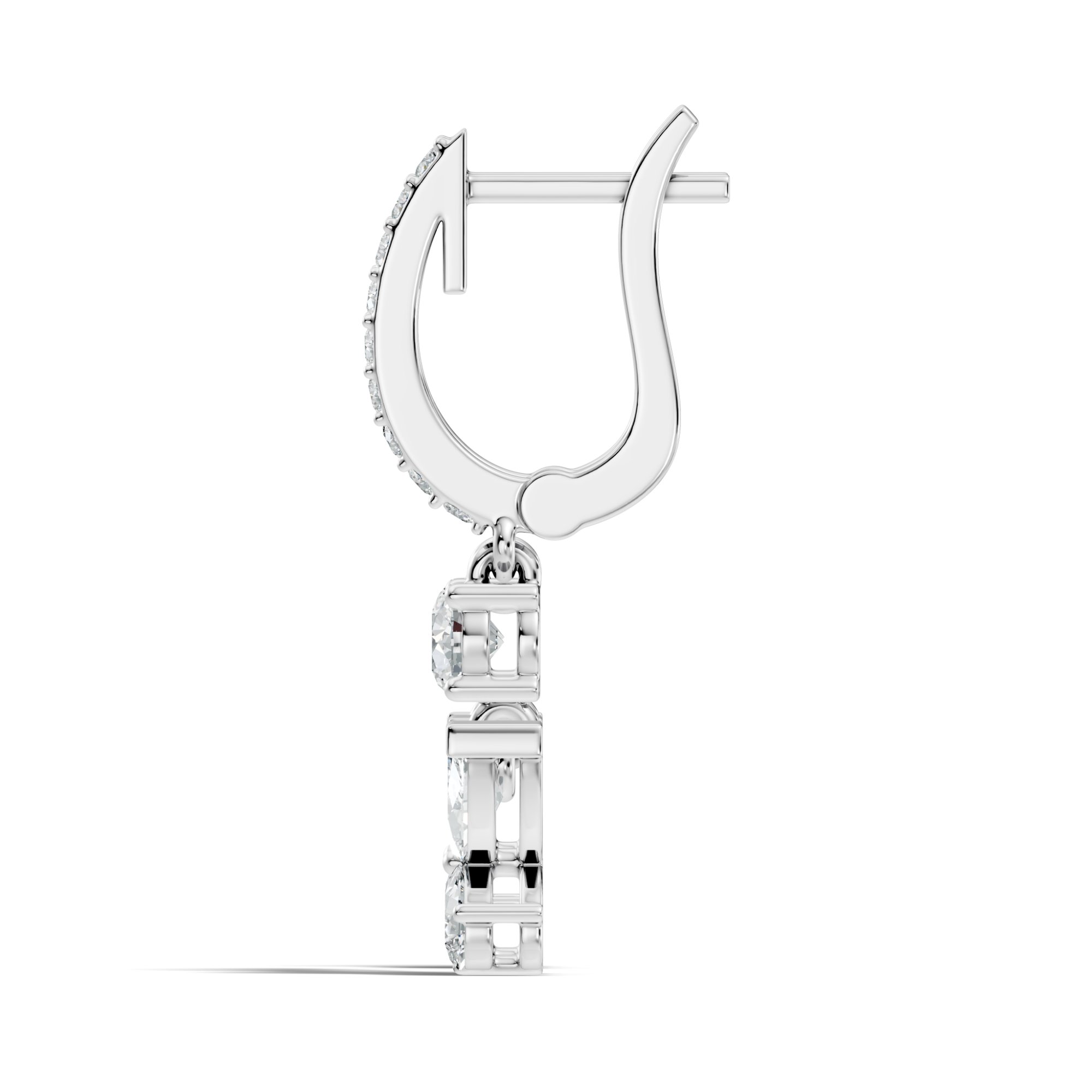 Lunara Bloom Lab-Grown Diamond Earrings - 1.848 CTW - KJLP-ER-20003-S925-LG