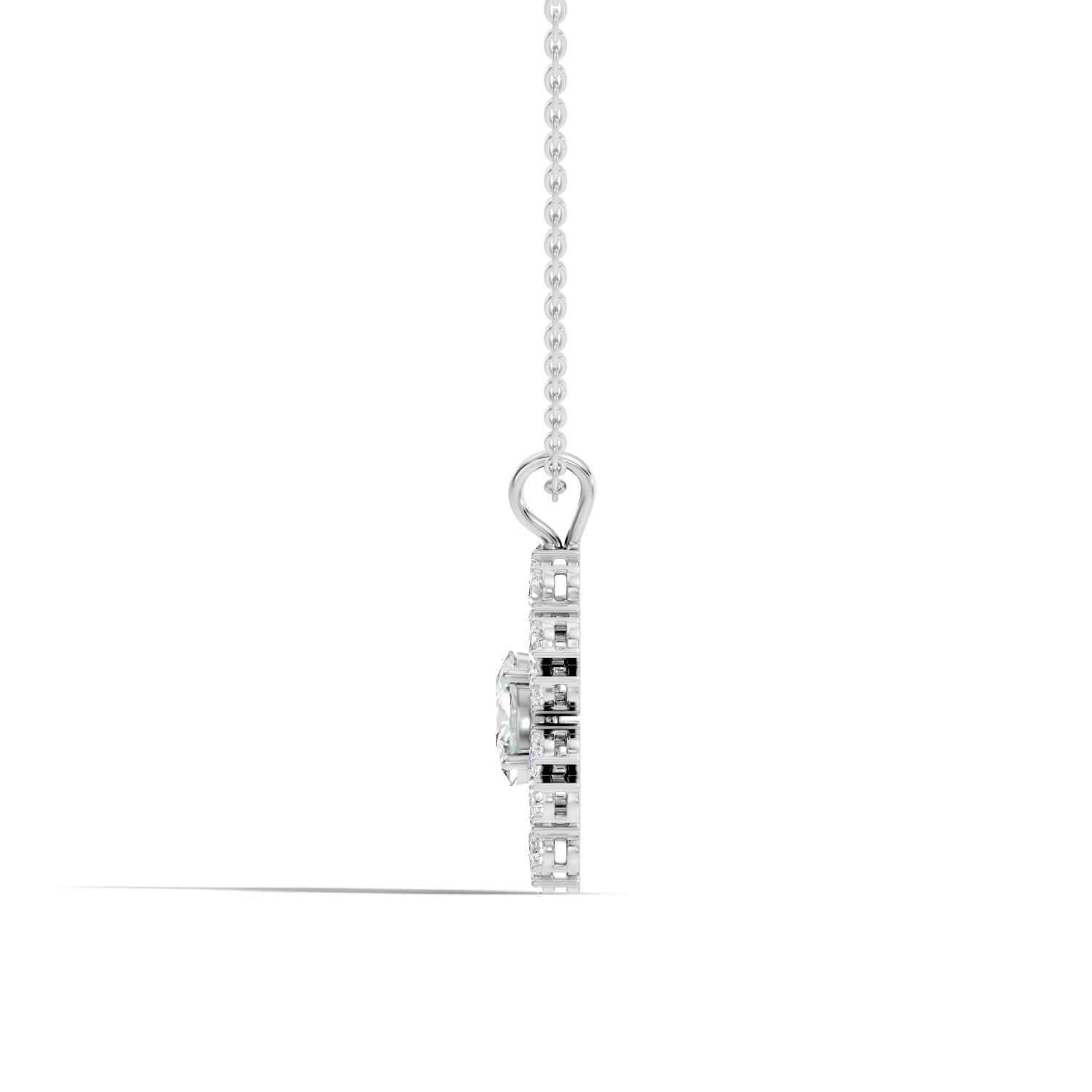 Lysandra Garden Lab-Grown Diamond Pendant - 1.94 CTW - KJLP-NK-30004-S925-LG